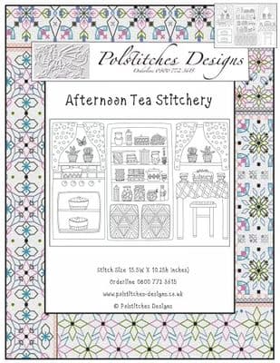 Afternoon Tea  Stitchery.