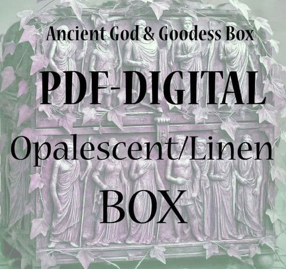 Ancient God & Goddess(PDF)- Opal/Linen