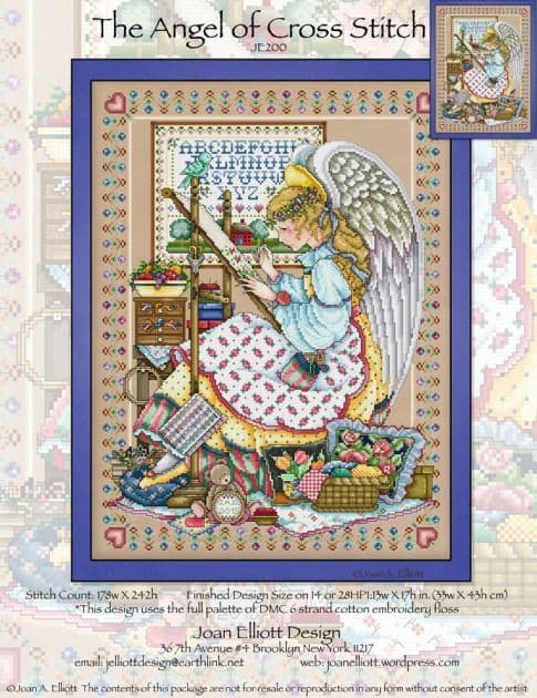 Angel of Cross Stitch JE200