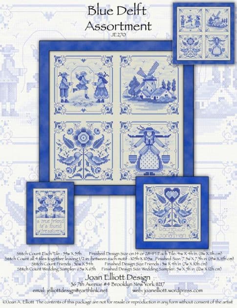 Blue Delf Assortment JE270