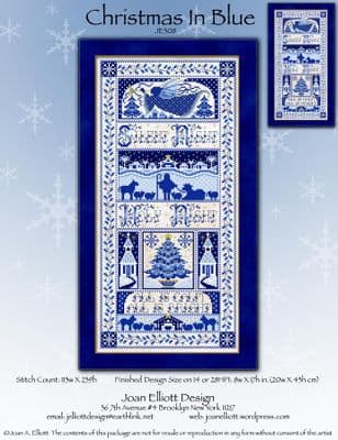 Christmas in Blue JE308