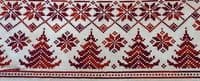 Christmas Mat and Coasters - Cross Stitch Chart (1)