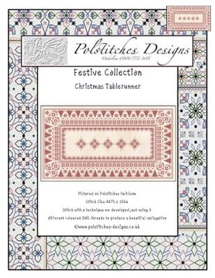 Christmas Table runner - Cross Stitch Chart