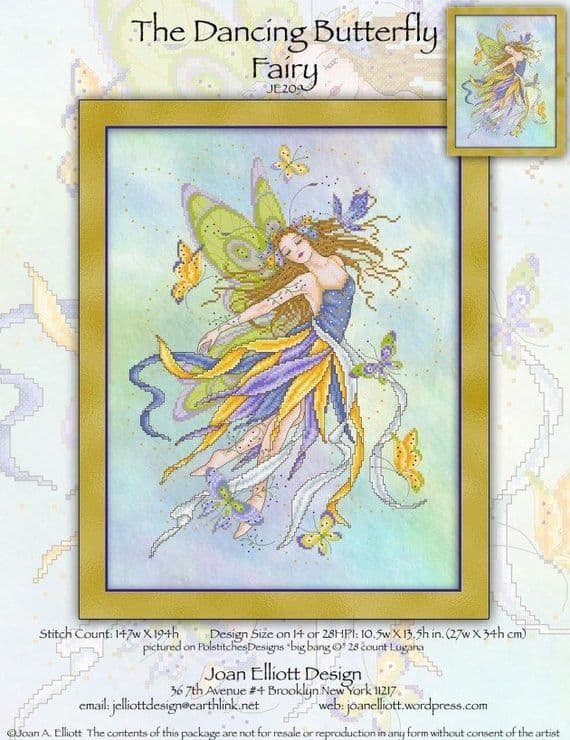 Dancing Butterfly Fairy JE209