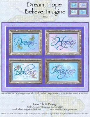Dream, Hope, Believe and Imagine JE132