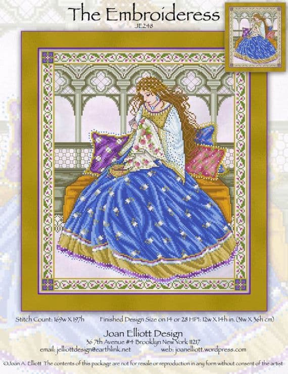 Embroideress  JE248