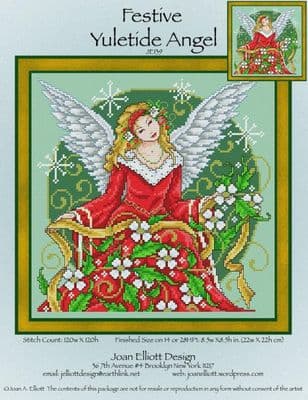 Festive Yuletime Angel JE139
