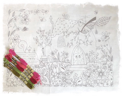 Flower Garden Stitchery.