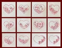 Heart Stitcheries Panel