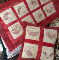 Heart Stitcheries Panel