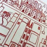 Magical Bookshelf Stitchery