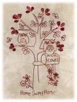 Mrs and Mr Owl Stitchery Stitchery