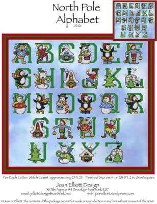 North Pole Alphabet JE121