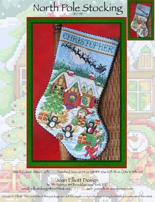 North Pole Stocking JE099