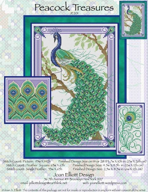 Peacock Treasures JE201