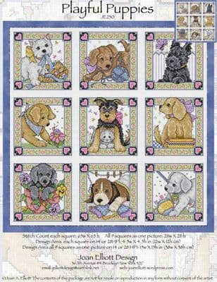 Playful Puppies JE230