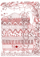 Princess and the Pea Stitchery