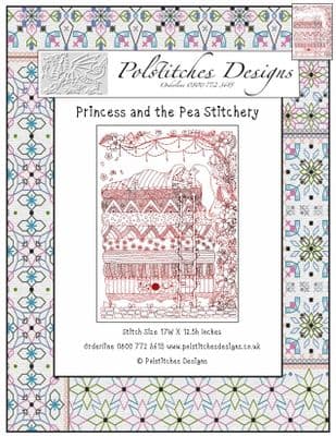 Princess and the Pea Stitchery