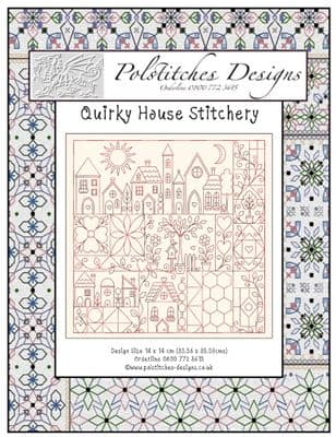 Quirky Houses Stitchery