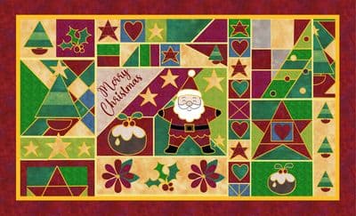 Santa Christmas Panel