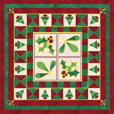 Seasonal Christmas Panel