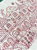 The Owl Stitchery Panel