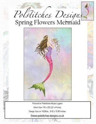 Spring Flowers Mermaid