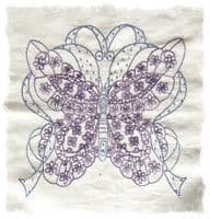 Butterfly Stitchery Panel