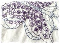 Butterfly Stitchery Panel