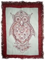 The Owl Stitchery Panel
