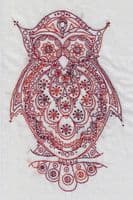 The Owl Stitchery Panel
