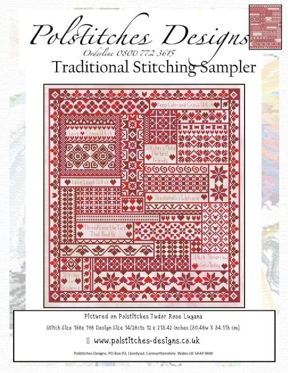 Traditional Stitching Sampler