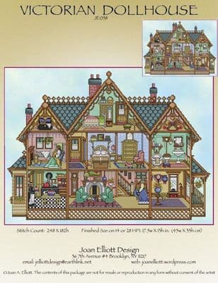 Victorian Dollhouse JE058©