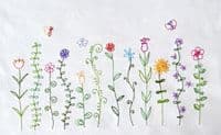 Wildflowers Stitchery
