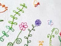 Wildflowers Stitchery