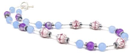 Cornflower 1 Necklace 18", 20" or 24"