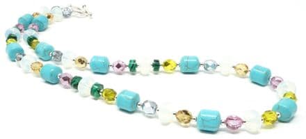 Hummingbird 2 Necklace 18"