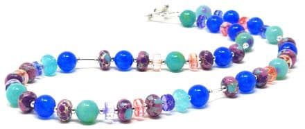 Parakeet 3 Necklace 18"