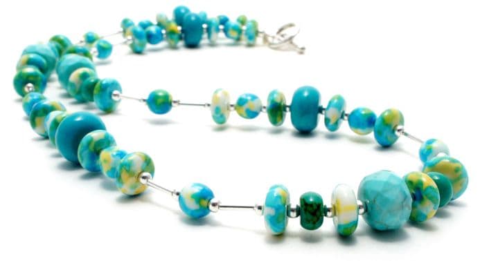 Swimming Pool 1 Necklace 18.5