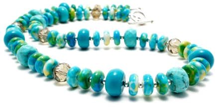 Swimming Pool 2 Necklace 18"