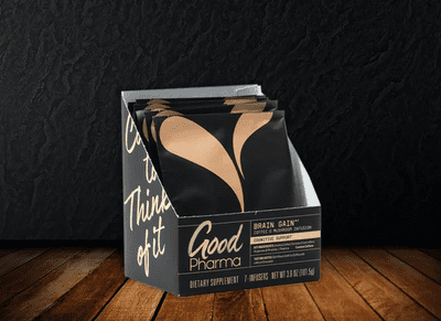 Good Pharma Brain Gain – Coffee & Mushroom Infusion