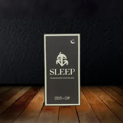 Sleep Mushroom Chocolate Bar by Stem + Cap