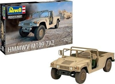 03366 Revell 1:35 HMMWV M109 7A2 Military Vehicle Plastic Kit