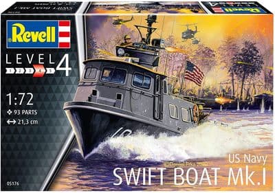 05176 Revell 1:72 Swift Boat Mk.I US Navy Plastic Kit