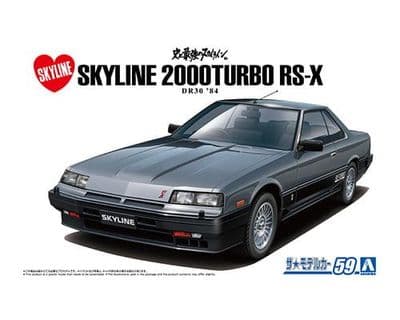058787 Aoshima 1:24 Nissan DR30 Skyline HT2000 Turbo Intercooler RS-X 84