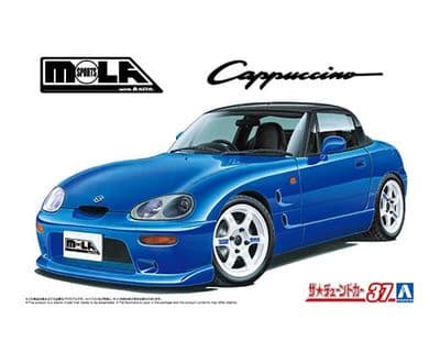 062340 Aoshima 1:24 Suzuki Cappuccino Mola Sports EA11R 1991 Plastic Kit