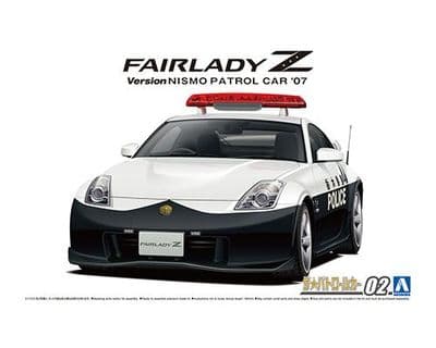 062814 Aoshima 1:24 Fairlady Z Nismo Patrol Car 07 Plastic Kit