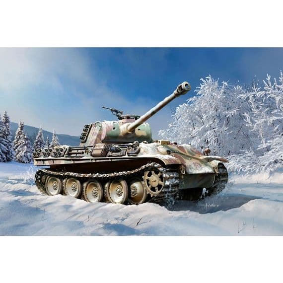 13529 Acadmey 1:35 Pz.Kpfw.V Panther Ausf G Early Tank Plastic Kit