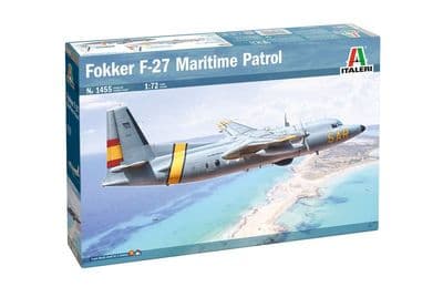 1455 Italeri 1:72 Fokker F-27 Maritime Patrol Aircraft Plastic Kit