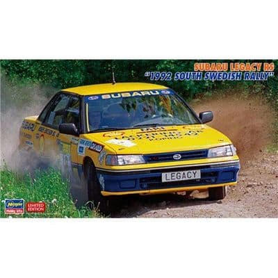 20602 Hasegawa 1:24 Subaru Legacy RS 1992 South Swedish Rally Plastic Kit